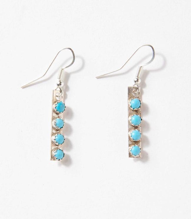 karen kane Turquoise Turquoise Bar Dangle Earrings Karen Kane