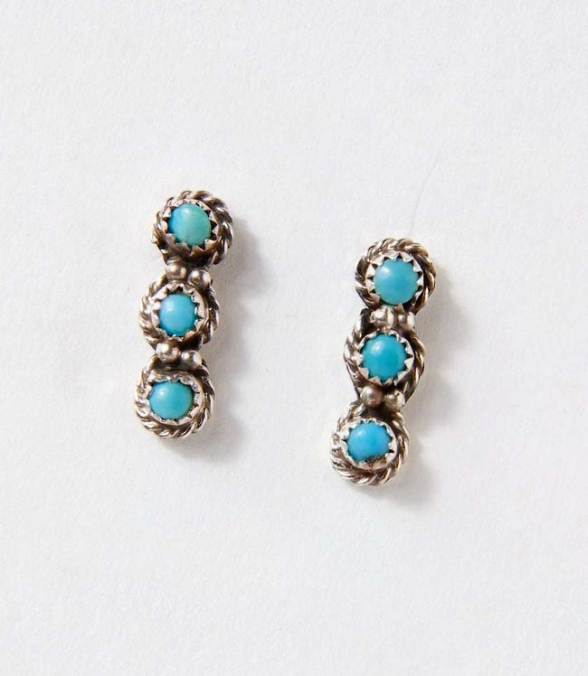 karen kane Turquoise Turquoise Triple Dangle Earrings Karen Kane