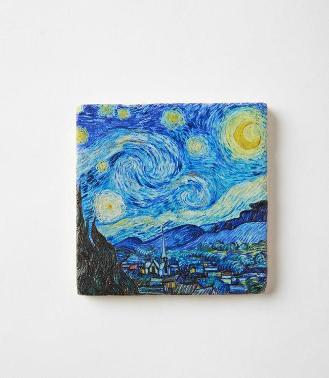 Karen Kane Van Gogh Van Gogh Marble Coasters Set Of 4 Karen Kane