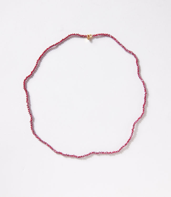 Karen Kane Wine Crystal Beaded Stretch Bracelet Karen Kane