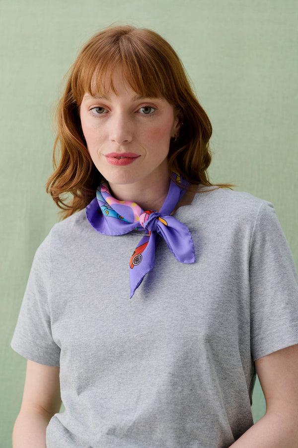 Karen Mabon 2025 Calendar Silk Scarf