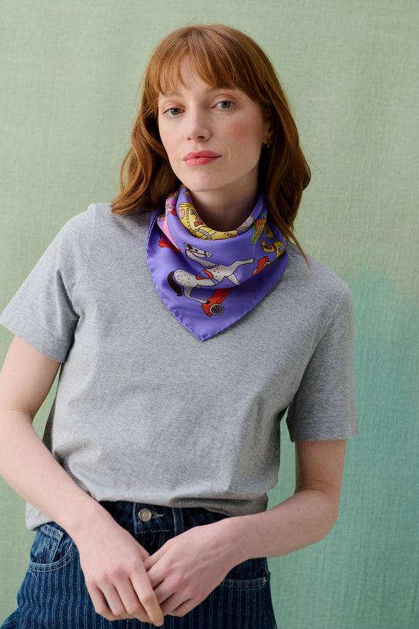 Karen Mabon 2025 Calendar Silk Scarf