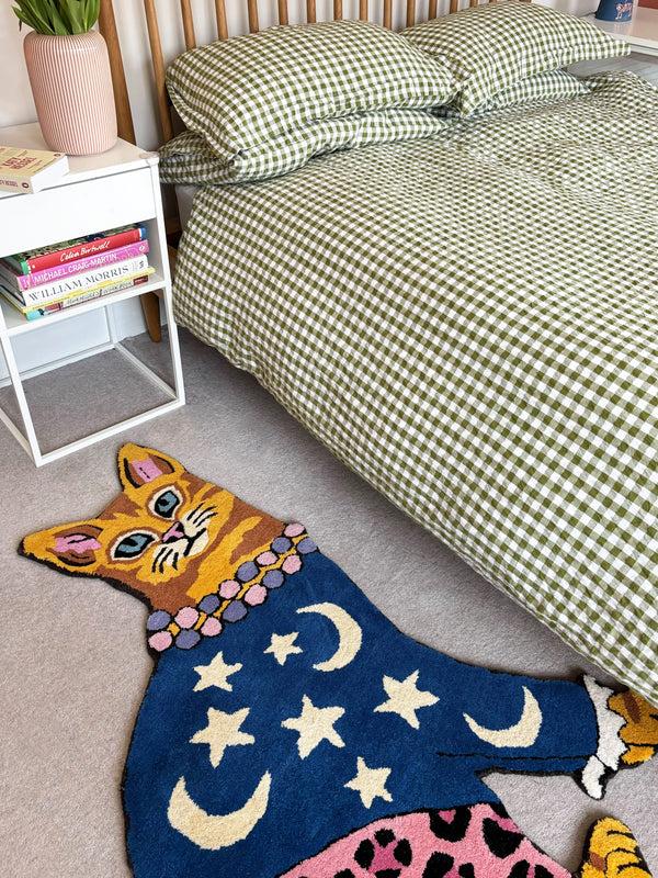Karen Mabon Karen Mabon X Courthouse Interiors Stars And Moons Cat Rug