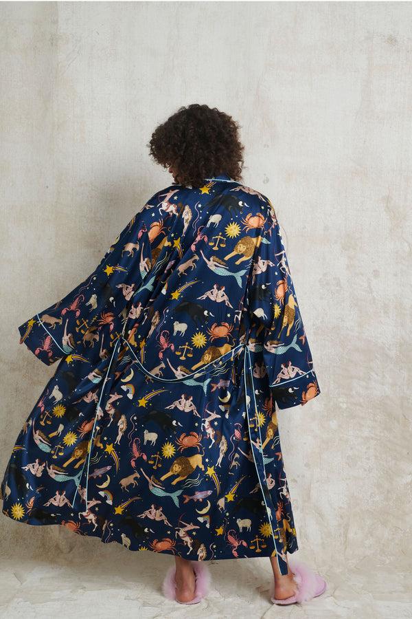 Karen Mabon Zodiac Silk Robe