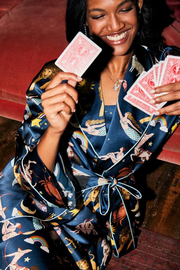 Karen Mabon Zodiac Silk Robe