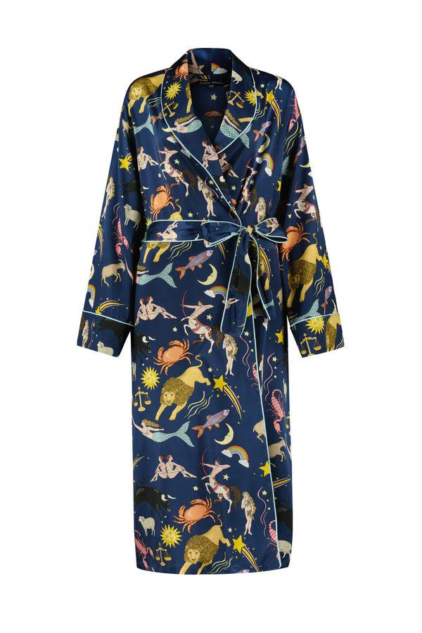 karen mabon Zodiac Silk Robe