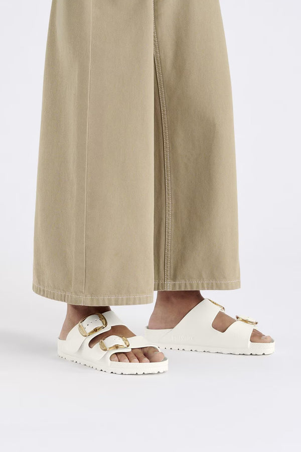 Karen Walker Arizona Big Buckle EVA Narrow Fit Eggshell