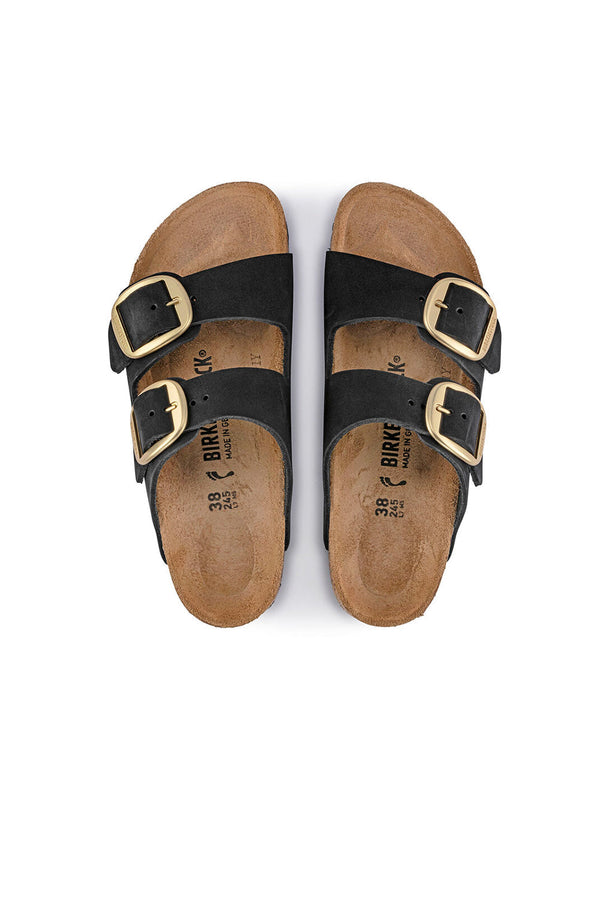 Karen Walker Arizona Big Buckle Nubuck Regular Fit Black