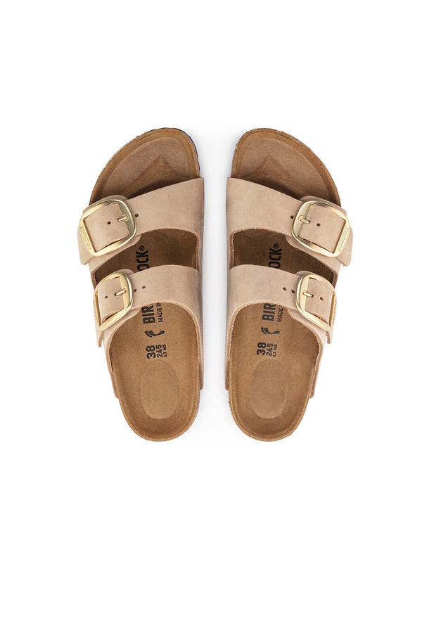 Karen Walker Arizona Big Buckle Nubuck Regular Fit Sandcastle