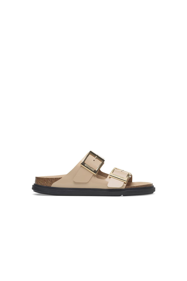 karen walker Arizona Droplet Buckle High Shine Regular Fit New Beige
