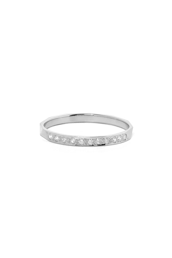 karen walker Blessing Band White Gold White Diamond