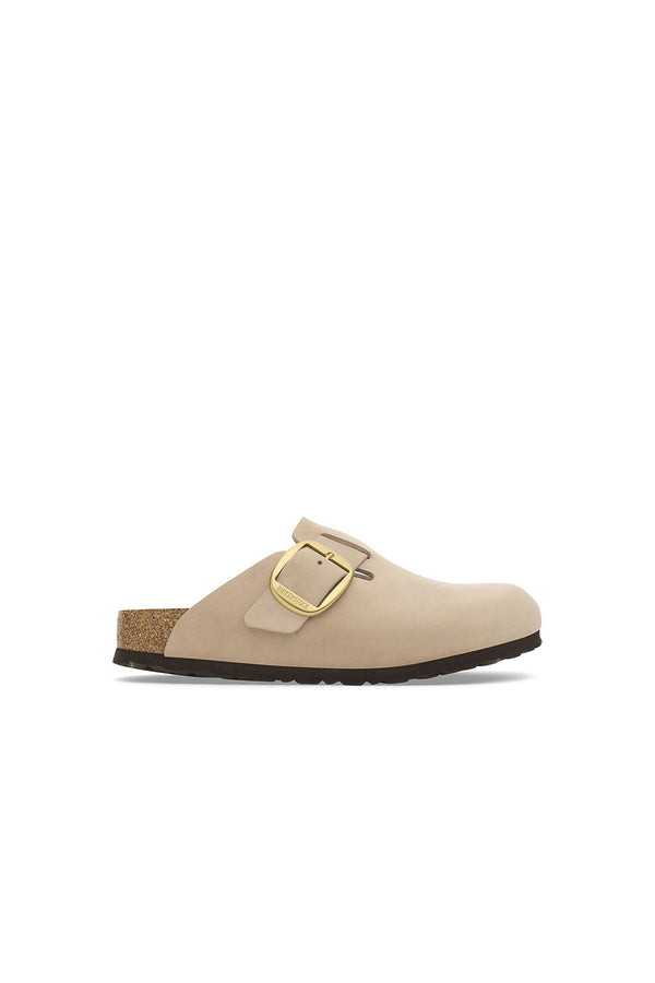 Karen Walker Boston Big Buckle Nubuck Regular Fit Sandcastle