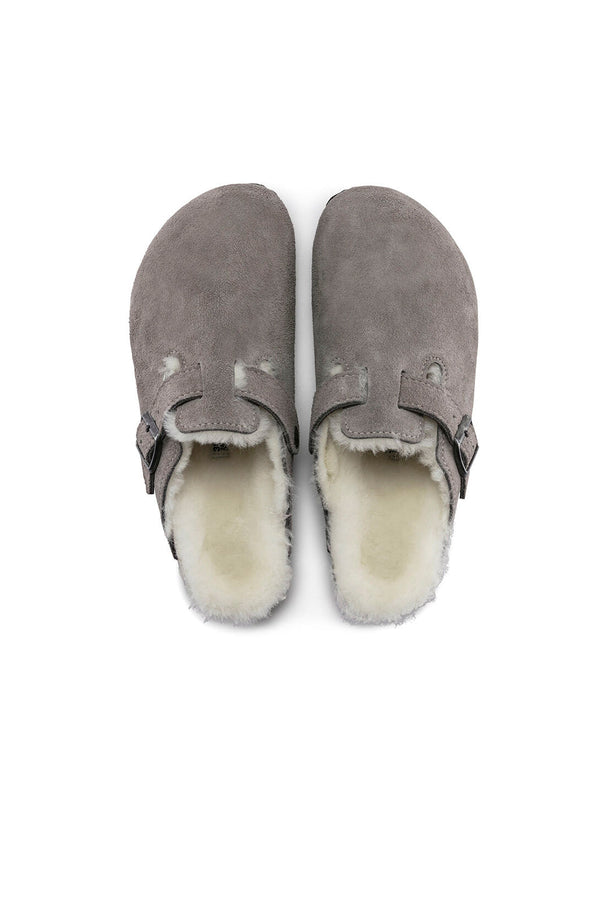 Karen Walker Boston Shearling Regular Fit Stone Coin