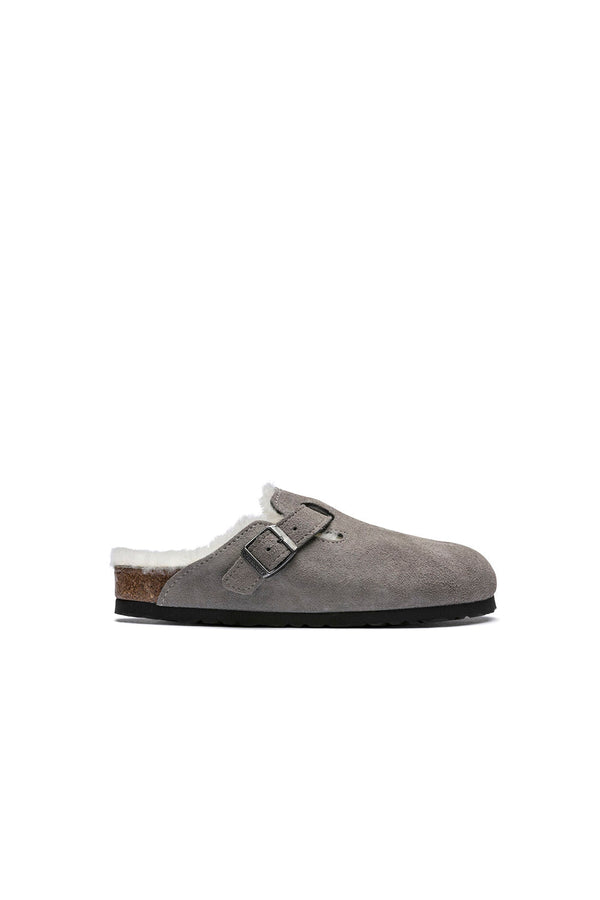 karen walker Boston Shearling Regular Fit Stone Coin