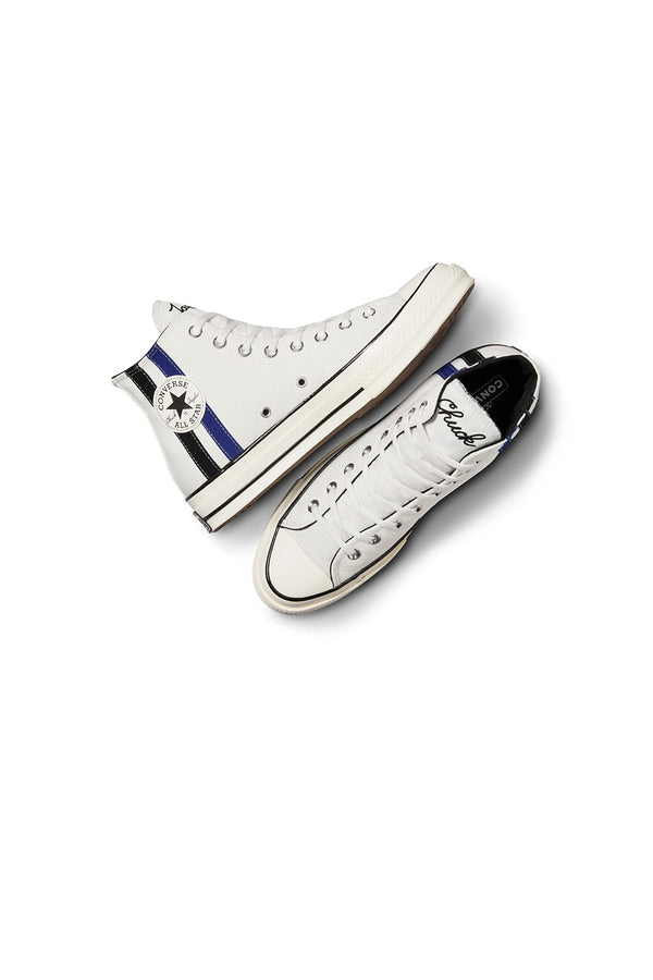 Karen Walker Chuck 70 Archival Stripes High Top Vintage White