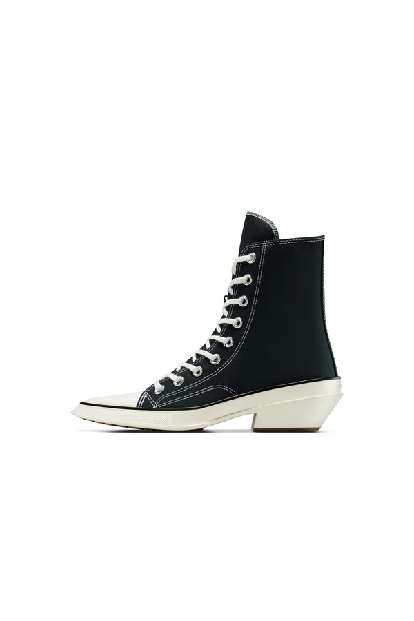 Karen Walker Chuck Taylor 70 De Luxe Pointed Leather X-High Top Black/White