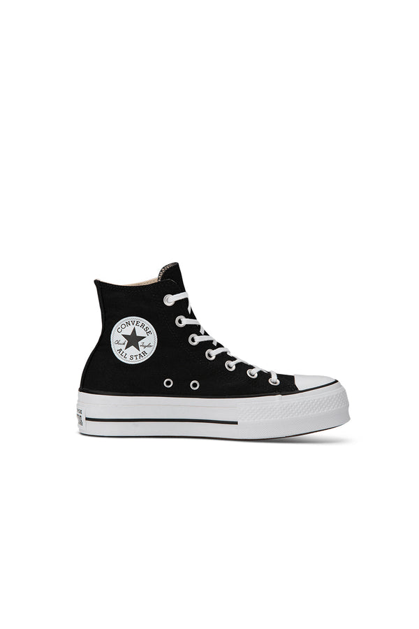 karen walker Chuck Taylor All Star Canvas Lift High Top Black