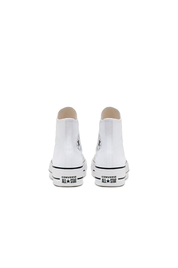 Karen Walker Chuck Taylor All Star Canvas Lift High Top White