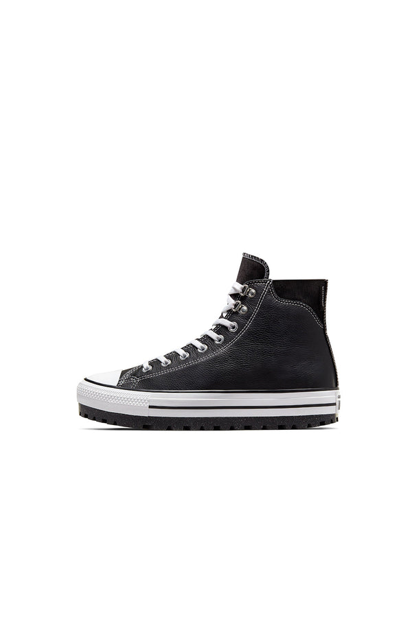 Karen Walker Chuck Taylor All Star City Trek Waterproof High Top Black/White/Silver