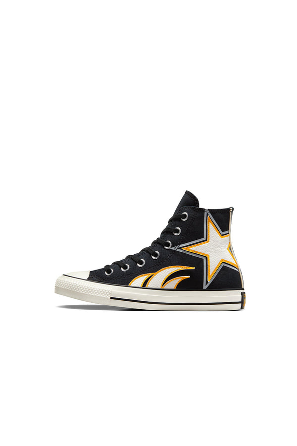 Karen Walker Chuck Taylor All Star Racer Revival High Top Black/Vintage White/Yellow