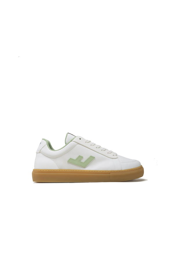Karen Walker Classic 70s Kicks White/Pistacchio/Toffee