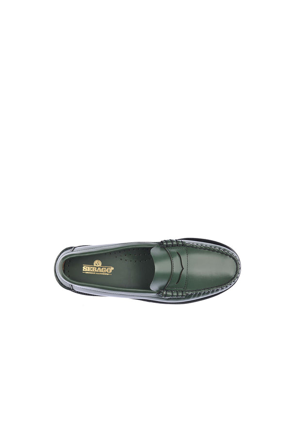 Karen Walker Classic Dan Pigment Loafers Green Chive