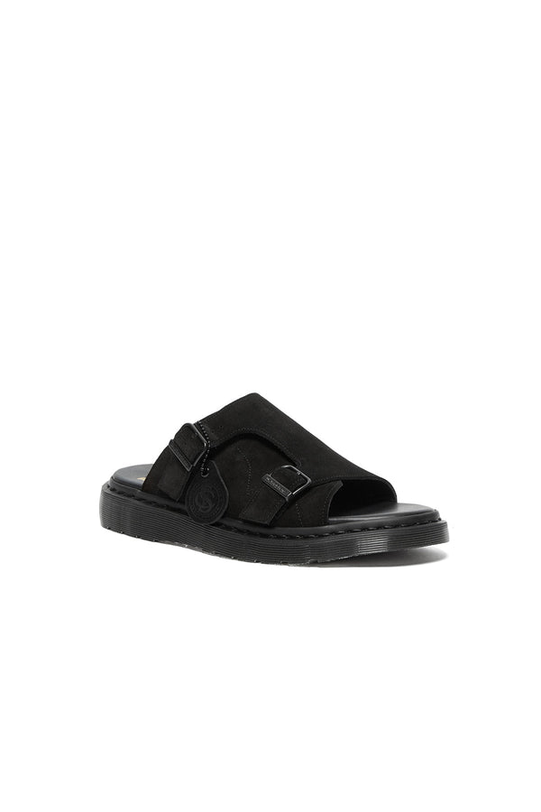 Karen Walker Dayne Made In England Slide Sandals Black