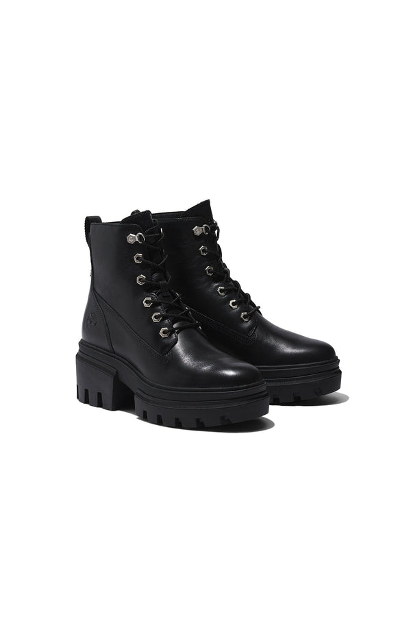 Karen Walker Everleigh 6-Inch Boot Black Full Grain