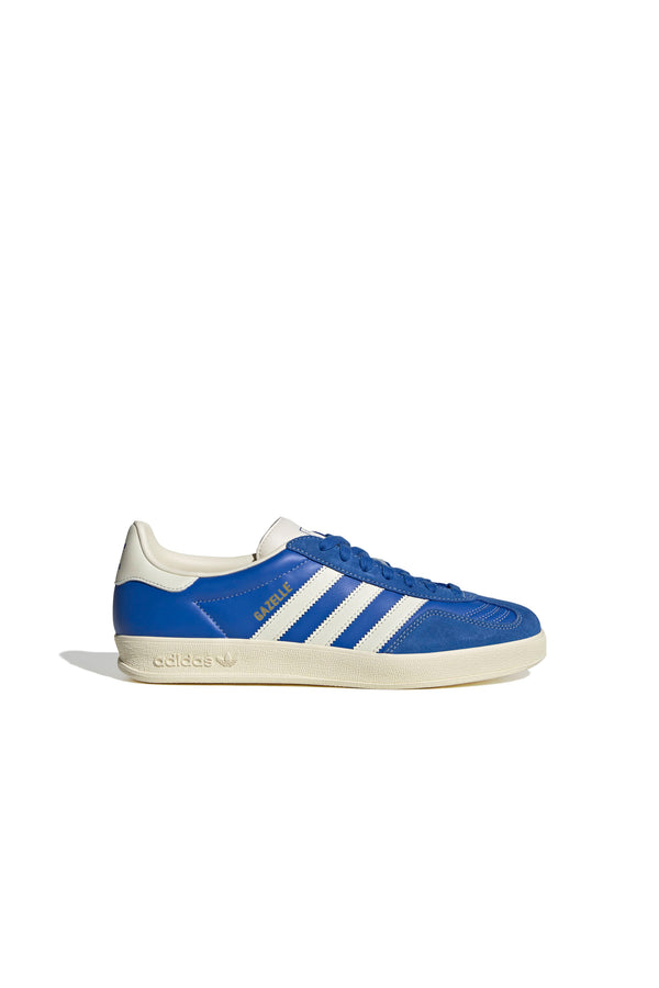 Karen Walker Gazelle Indoor Shoes Blue/Cream White/Gold Metallic