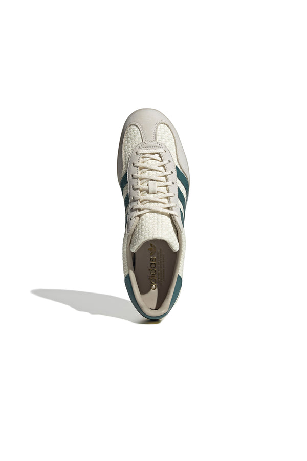 Karen Walker Gazelle Indoor Shoes Cream White/Preloved Teal/Wonder White
