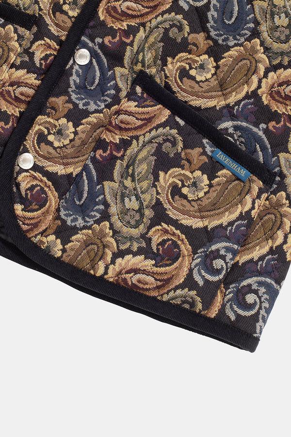 Karen Walker Jacquard Cocoon Thornham Navy Goberline