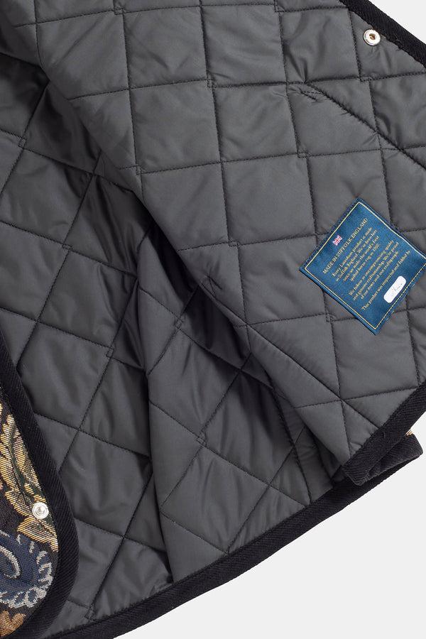 Karen Walker Jacquard Cocoon Thornham Navy Goberline