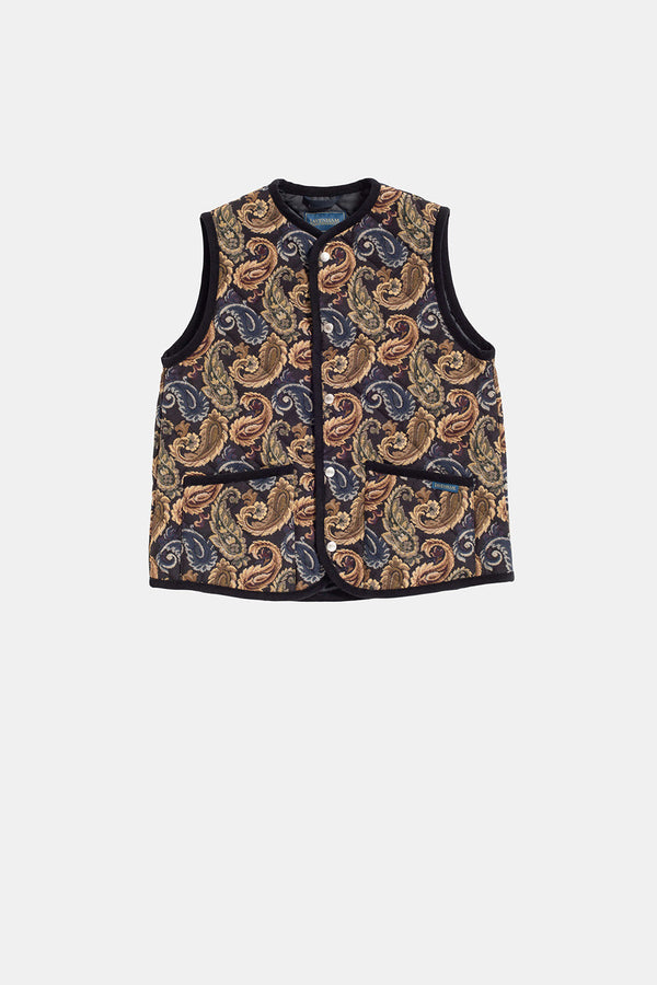 karen walker Jacquard Cocoon Thornham Navy Goberline
