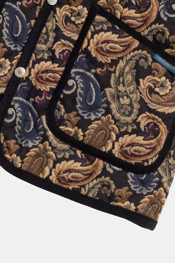Karen Walker Jacquard Cornard Jacket Navy Goberline