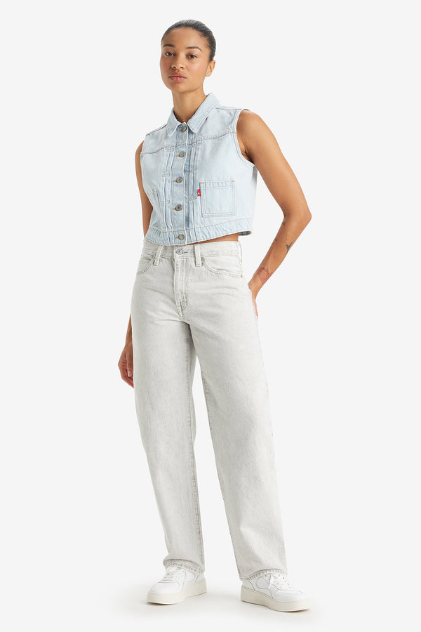 karen walker 94 Baggy Jeans Bleached Noir