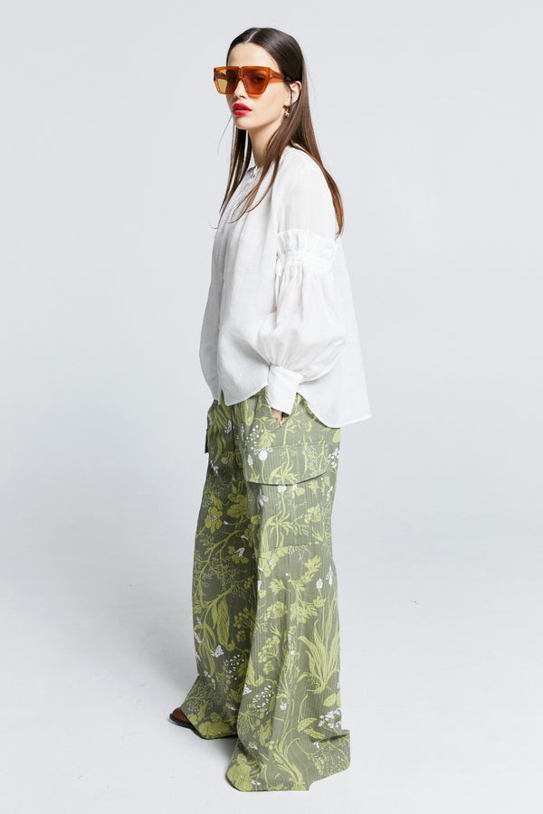 Karen Walker Acadia Lounge Pants Green