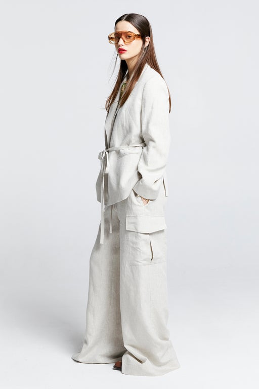 Karen Walker Acadia Lounge Pants Natural