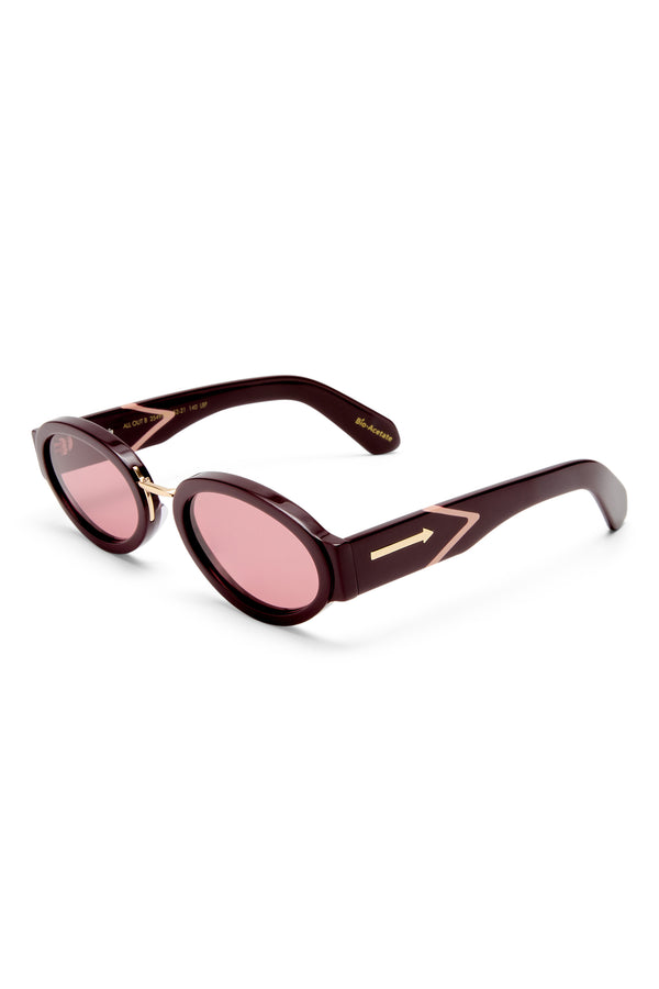Karen Walker All Out Oxblood