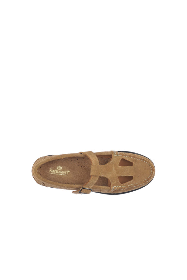 Karen Walker Angelina Fleshout Loafers Beige Camel