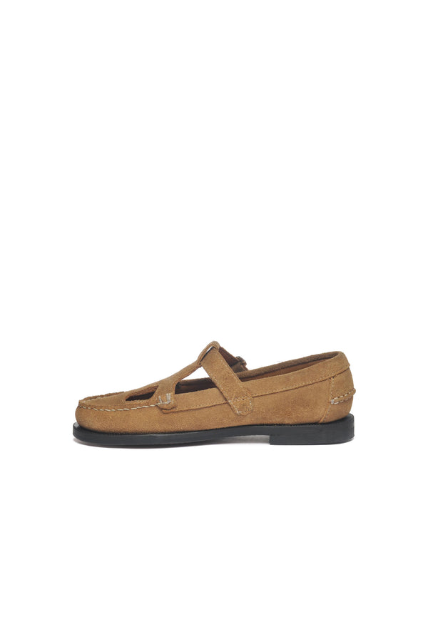 Karen Walker Angelina Fleshout Loafers Beige Camel