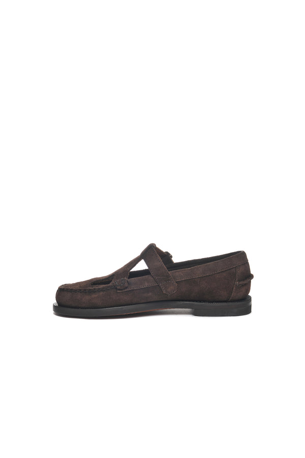 Karen Walker Angelina Fleshout Loafers Dark Brown