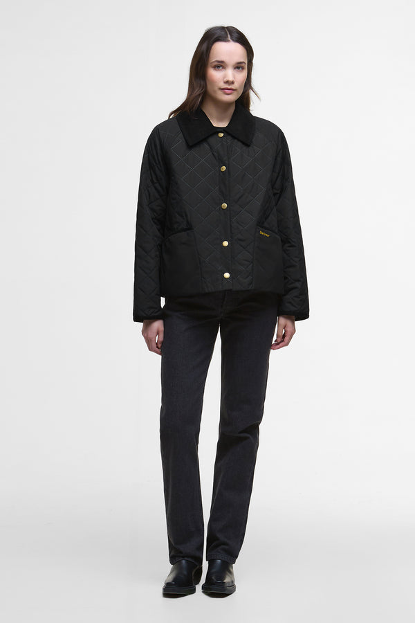 Karen Walker Anise Quilted Jacket Black/Ancient