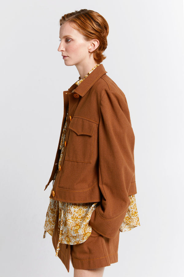 Karen Walker Antiquarian Jacket Chestnut