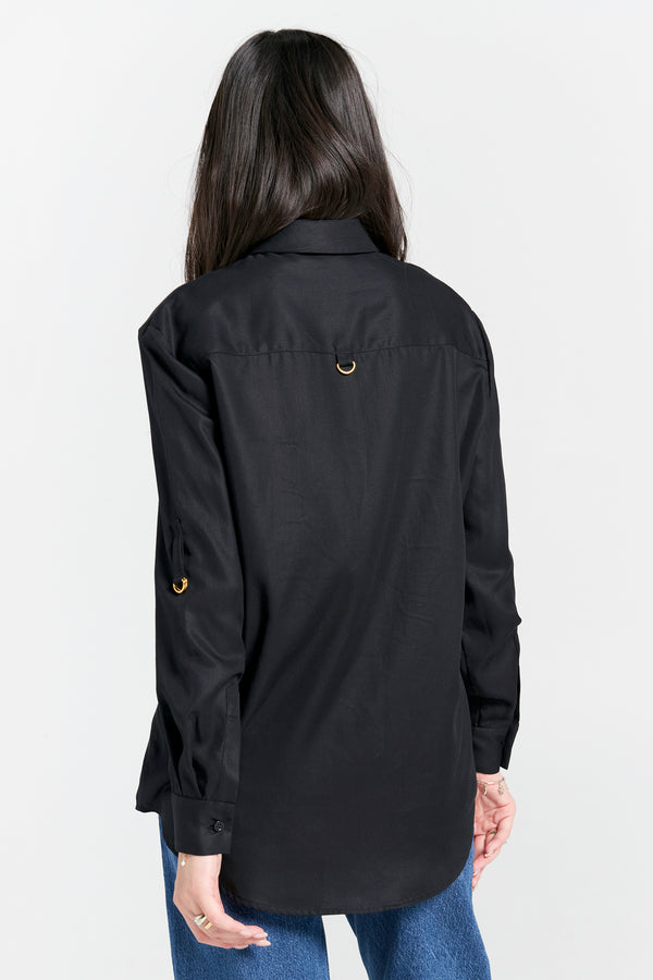 Karen Walker Avenue Shirt Black