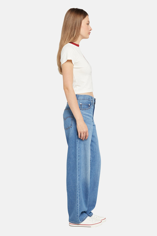Karen Walker Baggy Dad Jeans Heavy Check