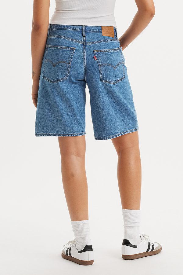 Karen Walker Baggy Dad Jorts Foolish Love Blue
