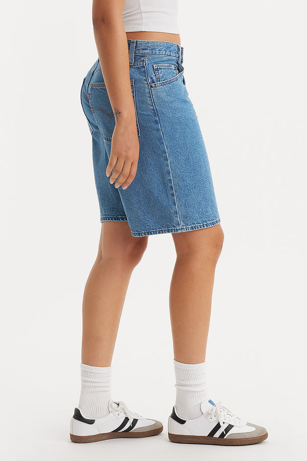 Karen Walker Baggy Dad Jorts Foolish Love Blue