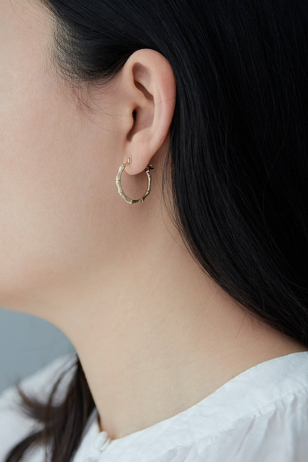 Karen Walker Bamboo Hoops Gold