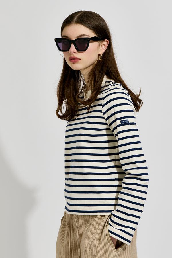 Karen Walker Barfleur Short Sailor Striped Shirt