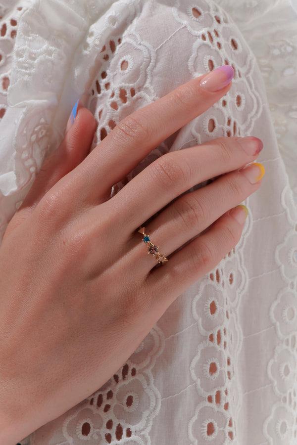 Karen Walker Baroque Ring Gold